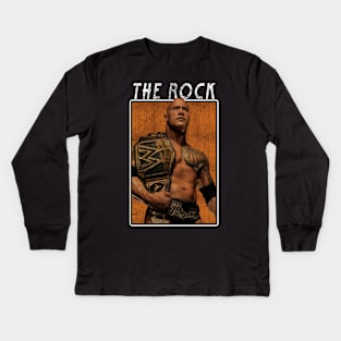 Vintage The Rock Kids Long Sleeve T-Shirt